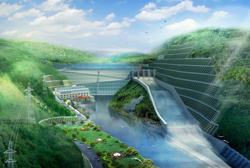 上海老挝南塔河1号水电站项目